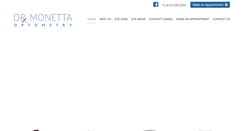 Desktop Screenshot of drmonettaoptometry.com